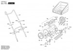 Bosch 3 600 H86 100 Ahm 38 G Lawnmower 230 V / Eu Spare Parts